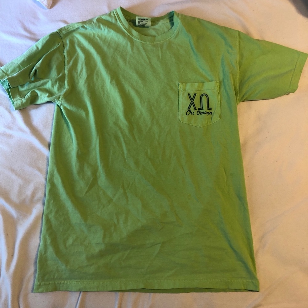 Chi Omega Comfort Colors T Shirt
